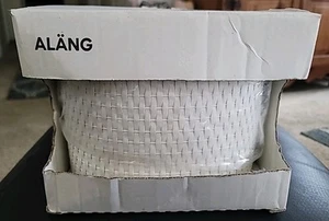 IKEA ALANG White Woven Shade Wall Lamp 107.757.11~ NIB~ - Picture 1 of 4