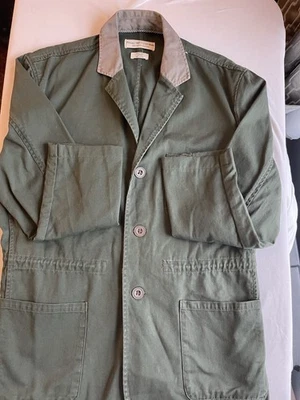 Chaqueta de Campo Riviera Club X Lucky Brand Goleta Para Hombre Talla Grande Verde Oliva Algodón Foto 1 de 4