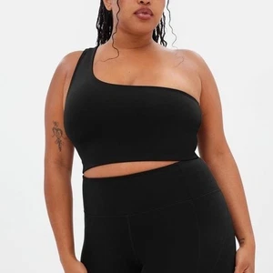 Reggiseno Donna Ragazza Collettiva Bianca Taglia Media Asimmetrico Yoga Atletica - Foto 1 di 6