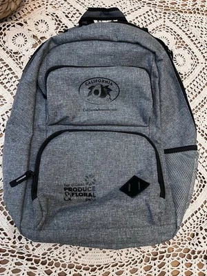 Mochila gris aguacates California clásica simple escuela libro de viaje bolsa para computadora portátil Foto 1 de 4