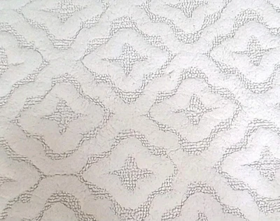 Alfombra de baño Knightsbridge Link 100 % algodón felpa suave blanca / 21" W X 34 L nueva con etiquetas Foto 1 de 4