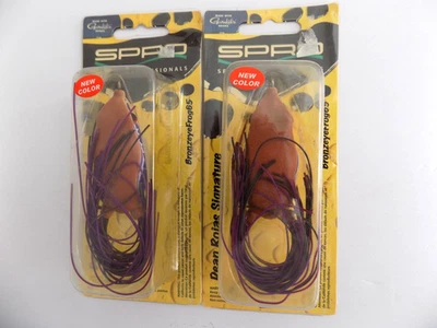 SPRO "DEAN ROJAS" FIRMA RANA OJO DE BRONCE 65 - 2,75" y 5/8 oz. - 2 SEÑUELOS - B42 Foto 1 de 3