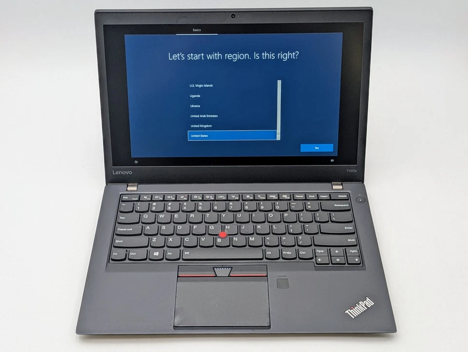 Lenovo ThinkPad T460s (20FA) 14" FHD Táctil I7-6600U 1TB SSD 4GB W10P FPR *LEER* Foto 1 de 4