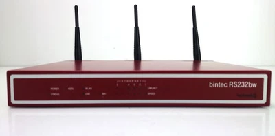 Bintec RS232bw ADSL2+ Modem WLAN Router 5 Port Gigabit Ethernet RJ-45 ISDN BRI - Bild 1 von 4