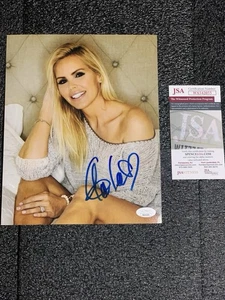 GENA LEE NOLIN SIGNED 8x10 PHOTO BAYWATCH AIRHEAD MODEL JSA WITNESS BAS PSA ACOA - Picture 1 of 4
