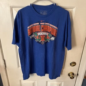 Vintage Florida Gators Nike 06-07 National Champions Used Large - Picture 1 of 14