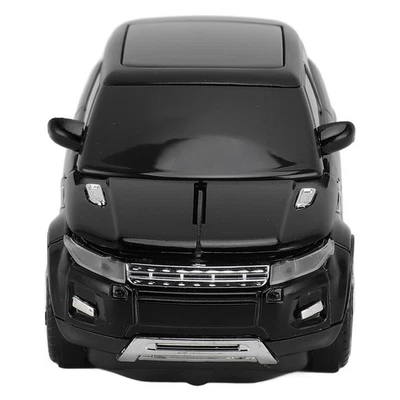 Black Car Shape Wireless Gaming Mice 2.4GHz 1600 DPI Cool 3D Car Shape Comp - Image 1 of 4