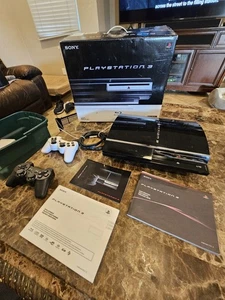 Consola Sony PlayStation 3 PS3 CECHA01 60 GB retrocompatible OEM CAJA *Probada - Imagen 1 de 23