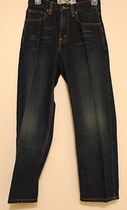 Levi Strauss 569 Blue Denim Jeans Size 14 Reg. Waist 27" x Length 27"   Red tab  - Picture 1 of 10