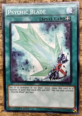 Psychic Blade DOCS-EN064 Common Yu-Gi-Oh Card 1st Edition New - Image 1 of 2