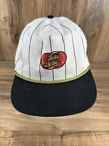 Gorras de Colección EE. UU. Jelly Belly Rayas Hechas en EE. UU. Béisbol Correa de Cuero Sombrero - Imagen 1 de 17