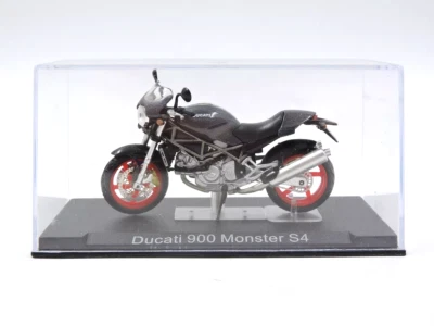 Moto clásica - Ducati 900 Monster S4 - (Escala 1/24)  Ixo, Altaya - Imagen 1 de 4