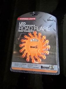BUYERS 8891016 4" ROUND RECHARGEABLE LED ROAD STROBE/FLARES - Picture 1 of 1