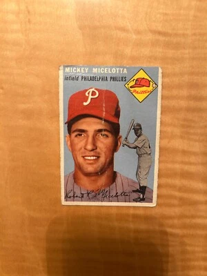 1954 TOPPS BASEBALL #212 MICKEY MICELOTTA!! $1 SHIPPING!! - Image 1 of 2