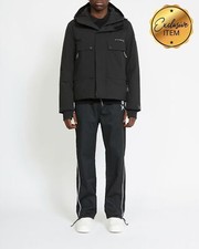 RRP€389 JOHN RICHMOND X Down Ski Jacket IT48 US38 M Embroidered Logo Hooded