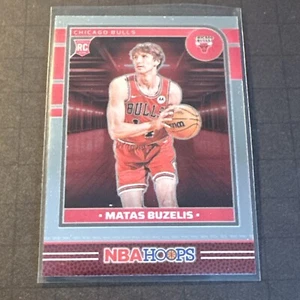 2024-25 Panini Nba Hoops Matas Buzelis Chicago Bulls Rookie #241 Chrome - Bild 1 von 2