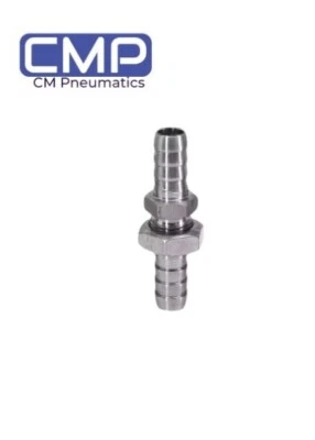 Motorsport Mampara Montaje Barba Acero Inoxidable Conector Adaptador Fuel Oil 6mm Foto 1 de 4