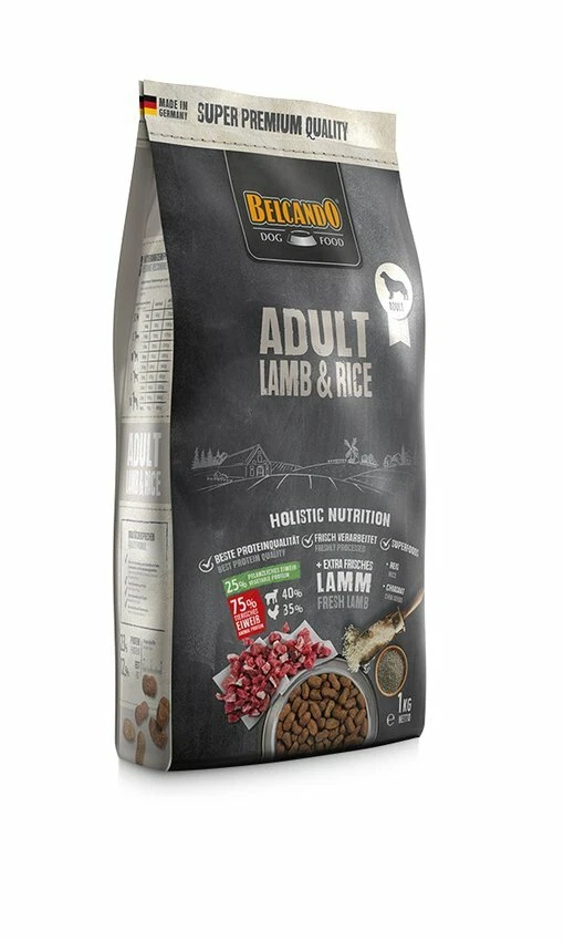 Belcando Adult Lamb & Rice Hundefutter 1kg|für empfindliche Hunde ab 1 Jahr