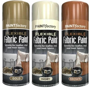 Flexible Fabric Spray Paint Leather Vinyl Textile Clothes Can Fast Drying 200ml - Picture 1 of 6