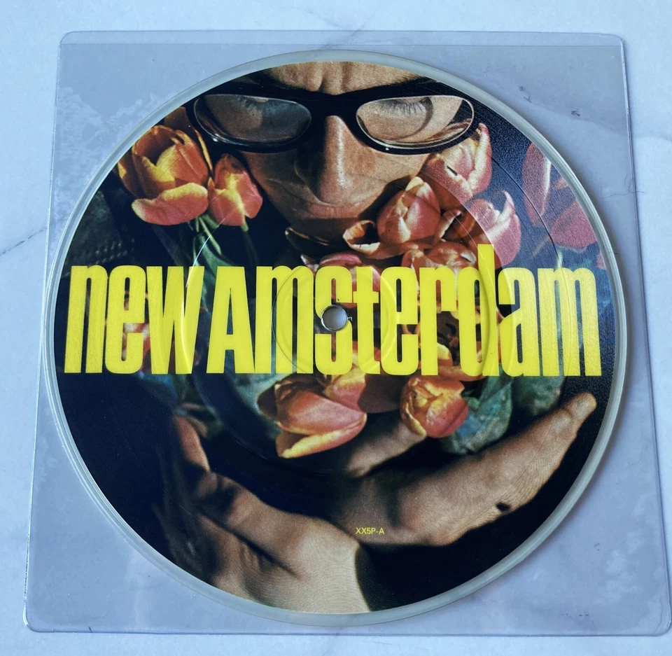 ELVIS COSTELLO New Amsterdam ORIGINAL 1980 UK 7" VINYL PICTURE DISC - Image 1 of 2
