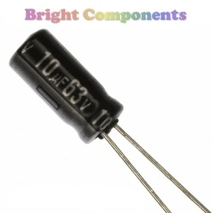 25 x 1uF Electrolytic Capacitor - 100V (max) - 105°C - UK Seller - Picture 1 of 1