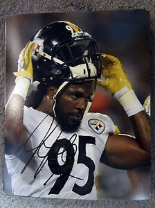 JARVIS JONES Pittsburgh Steelers Autographed SIGNED 8x10 photo w/ COA 
