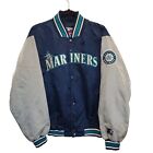 Vintage Starter Diamond Collection Seattle Mariners Satin Jacket Sz XL Baseball
