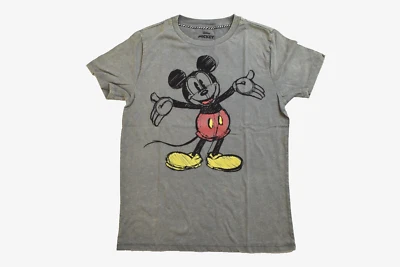Disney Jr. Youth Boys Mickey Mouse Classic Pose Retro Graphic Shirt NWT Medium - Image 1 of 4