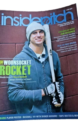 Tampa Devil Rays Inside Pitch Program June 2007 Rocco Baldelli Tropicana Field - Image 1 of 4