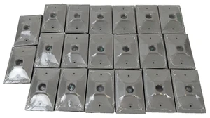 20pcs Hubbell Bell Outdoor Cluster Cover 1-Gang for Weatherproof Box Gray 5186-0 - Picture 1 of 5