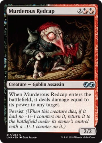 x1 Murderous Redcap - Ultimate Masters - NM - MTG - Image 1 of 1