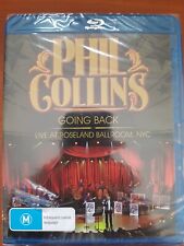 PHIL COLLINS GOING BACK BLU RAY-NEW & SEALED LIVE AT ROSELAND BALLROOM FREE POST