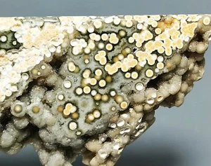 Natural Round Eye 8th Vein Ocean Jasper Agate Quartz Reiki Stone Healing - Picture 1 of 12