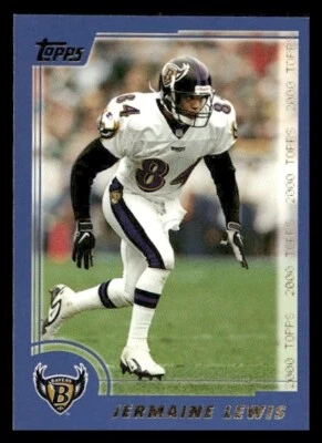 2000 Topps #247 Jermaine Lewis Baltimore Ravens - Image 1 of 2