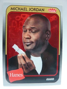 2018-19 Fleer Hanes 30th-Anniversary Red Foil Michael Jordan #MJ-37 - Bild 1 von 2