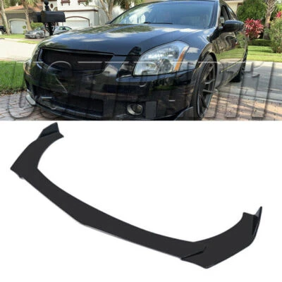 For Nissan Maxima 2006-2018 Front Bumper Lip Chin Spoiler Body Kit Splitter - Imagem 1 de 4