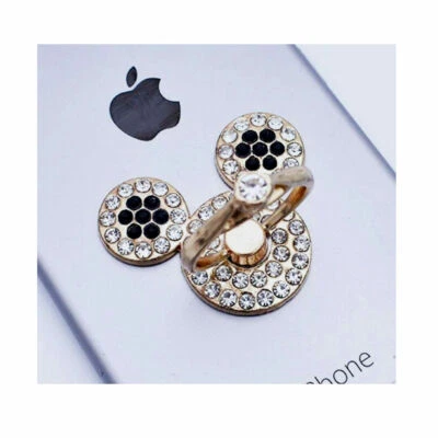 Legend's 360 Cristal Giratorio Teléfono Celular Tableta Anillo de Dedo Soporte Agarre Foto 1 de 4