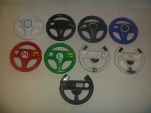 Volante Oficial OEM Nintendo Wii Kart Blanco Negro Mario Luigi Elige - Imagen 1 de 10