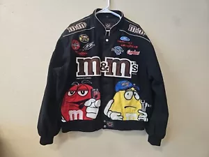 Chaqueta de mezclilla JH Design M&M's XL #38 Elliot Sadler NASCAR - Imagen 1 de 11
