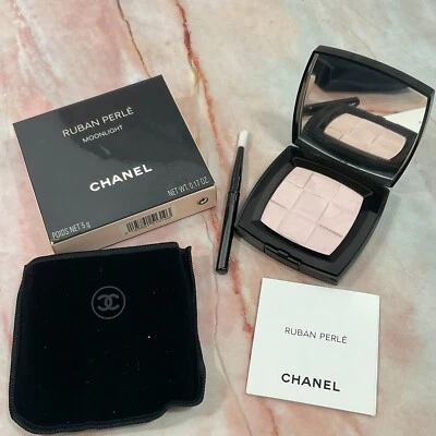 Vintage Discontinued CHANEL Ruban Perle Moonlight Highlighter Powder UNUSED - Imagem 1 de 4