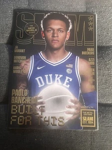 PAOLO BANCHERO GOLD METAL SLAM MAGAZINE DUKE BASKETBAL - Picture 1 of 2