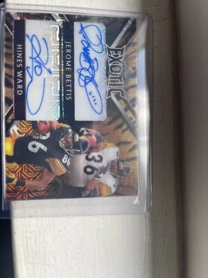 leaf exotic 1/1 auto Bettis And Ward One Of A Kind - Image 1 of 2