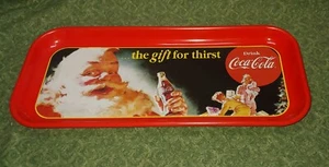 Bandeja metálica Coca Cola Santa the Gift for Thirst 1997 (YT4) - Imagen 1 de 6
