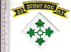 Us Army Vietnam 33Rd Scout Dog Platoon 4Th Infantry Division War Dog Vel Hooks