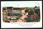 Ansichtskarte Graz, Der Bismarckplatz mit dem Carl Ludwig-Ring 1900 