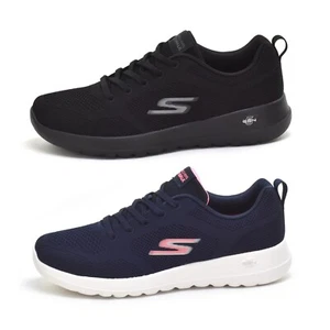 Skechers GO-Walk Joy-Violet Womens Walking Trainers Comfort Lace-Up Sneakers - Picture 1 of 20