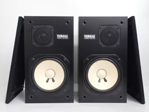 YAMAHA NS-10M Speaker Pair Set System Studio Monitors Speakers Black NS10M Used - Picture 1 of 4