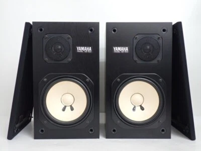 YAMAHA NS-10M Speaker Pair Set System Studio Monitors Speakers Black NS10M Used - Image 1 of 4
