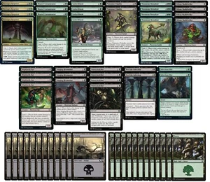 Elite Black Green Toxic Infect Deck - Very Powerful - Modern -60 Card MTG NM/M!! - Picture 1 of 1