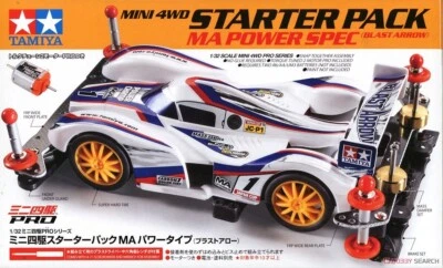 Tamiya Mini 4WD Assemble Kit Starter Pack MA Power Speck 1:32 scale - Image 1 of 4